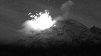 Meksika’daki Popocatepetl Yanardağı'nda 3 patlama yaşandı