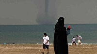 Suudi Arabistan’da su hortumu