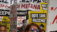 Atina'da Yunanistan'ın göçmen politikası protesto edildi