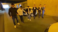 Fatih’te düğün magandaları alt geçidi trafiğe kapatıp halay çekti
