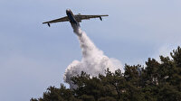 Orman yangınlarıyla mücadelede beş uçak 50 helikopter hedefi