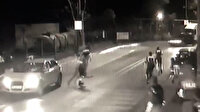 Avcılar'da polise silahlı saldırı anı kamerada