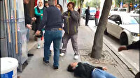 Kız arkadaşını sokak ortasında yumruklayıp tekmeledi: İfadesinin ardından serbest bırakıldı