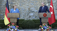 Merkel'in veda ziyareti: Cumhurbaşkanı Erdoğan ile Almanya Başbakanı Merkel'den önemli açıklamalar