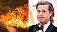 Kaliforniya'da yangın: Brad Pitt’in evi de tehlike altında