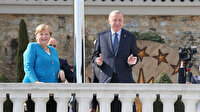 Cumhurbaşkanı Erdoğan Almanya Başbakanı Merkel ile görüştü