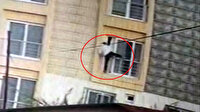 Girdiği dairede ev sahibiyle karşılaşan hırsız pencereden atladı