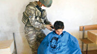 Asker tıraşı: Mazlum neredeyse Mehmetçik orada