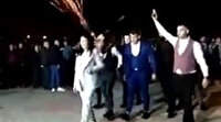 Sakarya'da düğüne Kurtlar Vadisi müziğiyle giriş yapıp havaya ateş eden magandalar kamerada