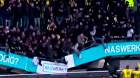 Hollanda'da galibiyet kutlaması sırasında tribün çöktü