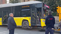 İETT otobüsüyle otomobil çarpıştı: 7 yaralı