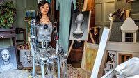 Ressam robot Ai-Da Mısır'da gözaltına alındı