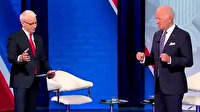 Joe Biden'ın canlı yayındaki hareketleri izleyicileri şaşırttı: Biden ne yapıyor?
