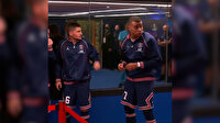 Seremoni öncesi koridorda çalan düdük Mbappe ve Verratti'nin aklını aldı