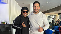 Taha Akgül Ronaldinho ile buluştu