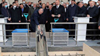 Erdoğan ve Aliyev Karabağ’da kara yollarının temel atma törenine katıldı