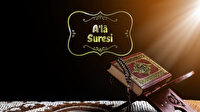 Ala Suresi'nin fazileti