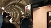 Metro arızası vatandaşlara zor anlar yaşattı: Duraklar arasında yürüdüler