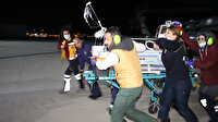 Van'da polis helikopteri yeni doğan bebek için havalandı