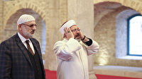 Ermenistan işgalinden kurtulan Şuşa'da Diyanet İşleri Başkanı Erbaş ezan okudu
