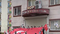 Evlat nöbetindeki aileler Cumhuriyet Bayramını kutladı
