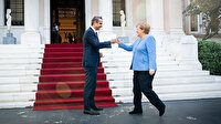 Miçotakis ile görüşen Merkel'den Türkiye mesajı: Makul ilişkiler kurmak bizim yararımıza