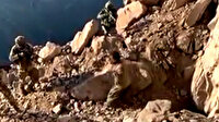 Mehmetçikten nokta operasyonu: Mağaradaki 4 PKK'lı böyle teslim alındı