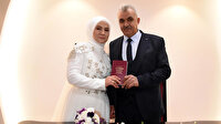 1986'da nişanlandılar 35 yıl sonra evlendiler: Yıllarca kavuşmayı bekledim Allah’ım bugüne nasip etti