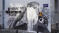 'Bosna Kasabı'nın korumaya alınan resmine kireç döktü: Aklı başında bir insanın yapması gerekeni yaptım