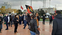 Taksim'de Atatürk'ü anma töreninde CHP'ye protesto