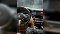 Zeytinburnu'nda lüks aracın hayalet göstergesini 2 dakikada çalan hırsızlar kamerada