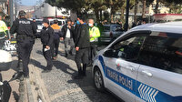 Meraklı kalabalık, polis 'gören varsa gelsin tanık olsun' deyince dağıldı