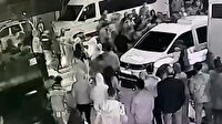 Mersin'de düğün salonu önünde kavga edip, polise direndiler