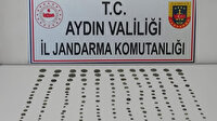 Gözlük kabına sakladığı 199 sikkeyle yakalandı