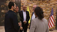 ABD'li heyetten PKK/YPG'li teröristlere ziyaret: Desteğimizi artırın