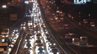 İstanbul’da trafik yoğunluğu: Yüzde 45'i gördü