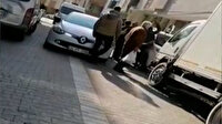 Avcılar’da tencere kapaklı kavga kamerada