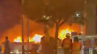 Tel Aviv'de bulunan bir garajda iki patlama meydana geldi