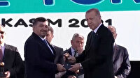 Şenlikoğlu ödülünü Cumhurbaşkanı Erdoğan’ın elinden aldı