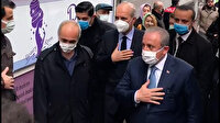 Mustafa Şentop Numan Kurtulmuş ve İbrahim Kalın'dan Sezai Karakoç'un ailesine taziye ziyareti