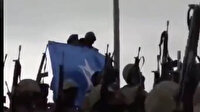 Türkiye'de eğitim gören Somali askerlerinden komando marşı