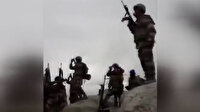Türkiye'de eğitim gören Somali askerlerinden komando marşı