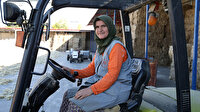 Kim demiş erkek işi diye: Forkliftin direksiyonuna geçip dünyanın yükünü taşıyorlar