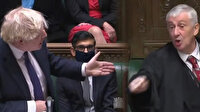 İngiltere Avam Kamarası Başkanı Hoyle'dan Boris Johnson’a sert tepki: Yerine otur burada yetkili benim!