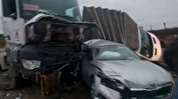 Kocaeli'de feci kaza: Ortalık savaş alanına döndü