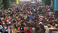 Güneşli havayı fırsat bilenler İstiklal Caddesi'ne akın etti: Bütün kurallar unutuldu