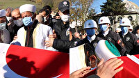 İmam babanın en zor görevi: Cenaze namazını kıldırdığı şehit oğlunun tabutuna sarılıp ağladı
