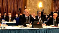 Bakan Soylu'dan terörle mücadele sunumu yaparken gülüşen CHP'li vekillere sert tepki: Orada şehit veriyoruz gevrek gevrek gülüyorsunuz