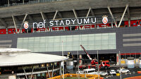Galatasaray'ın stadyumunda vinç devrildi: 3 yaralı