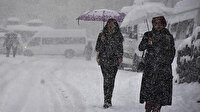Meteoroloji'den 9 il için sarı uyarı: Yoğun kar geliyor